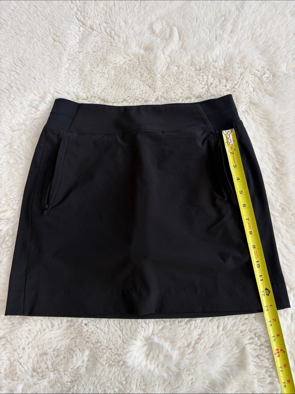 Athleta Classic Black Women’s Skirt-short,Size 6 - Picture 16 of 17